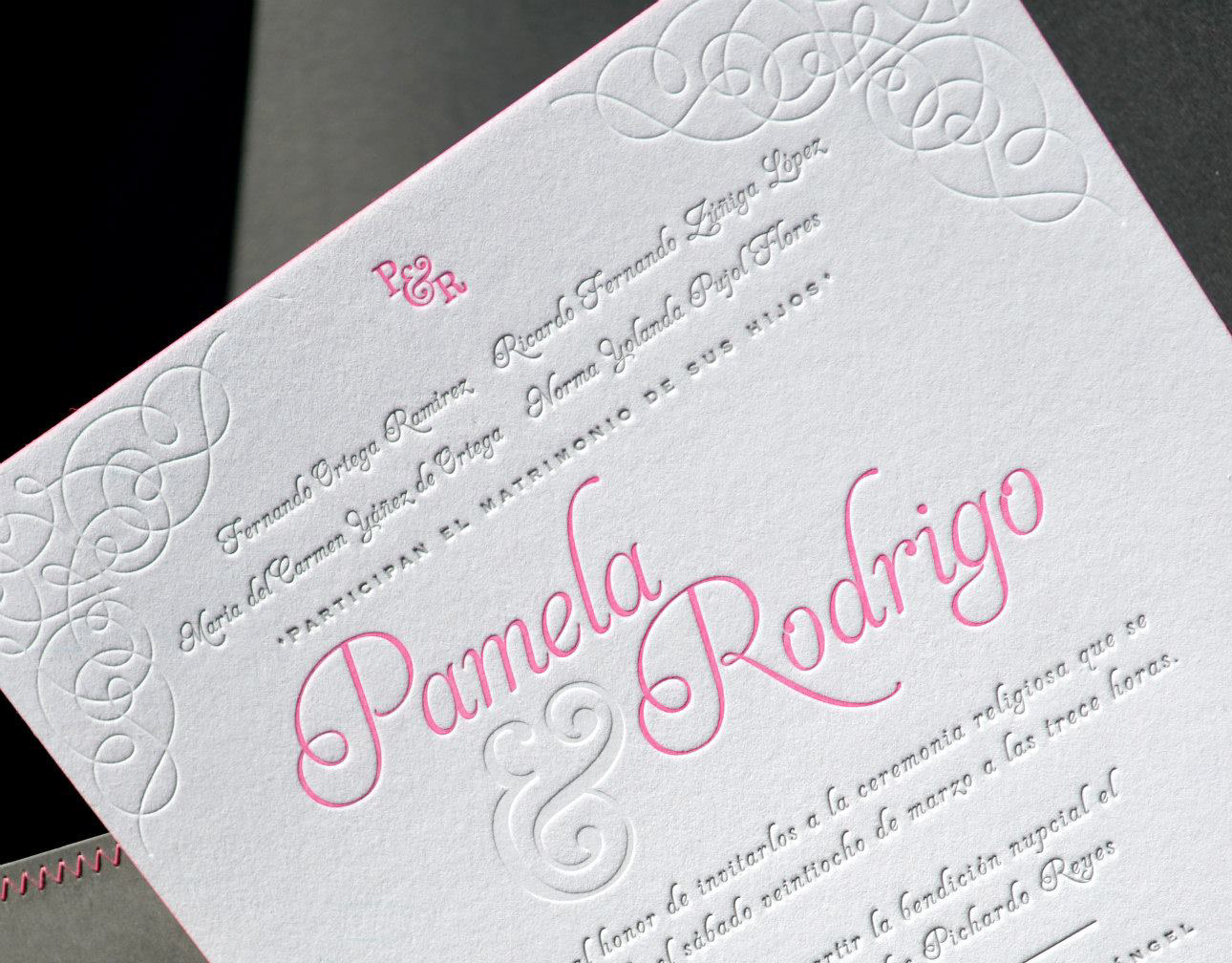 Invitación de bodas